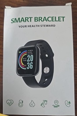 RoHS  Brand Smart Watch- Black - (Smart Bracelet) New in Retail Box