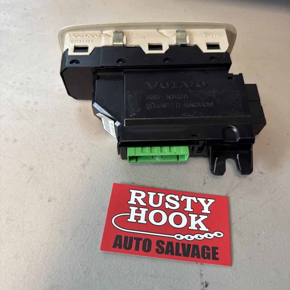 Interruptor principal de ventana eléctrica de la puerta izquierda del conductor Volvo S80 2005 30746074 Foto 2 de 4