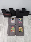 Nintendo NES Video Games Lot of 4 Battletoads Metroid TMNT II Dragon Warrior