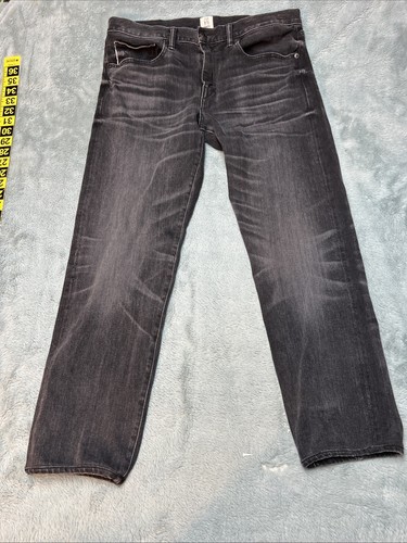Hiroshi Kato Jeans The Pen Slim Black Denim Raw Selvedge Skinny Men’s 34 - Picture 2 of 16