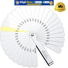 2pcs Stainless Steel Feeler Gauge Set32 Straight Blades Feeler Gauge16 Piece...