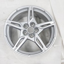 1 Wheel Rim For Corvette Like New Oem Painted Silver 1 Wheel Rim For Corvette Like New Oem Painted Silver