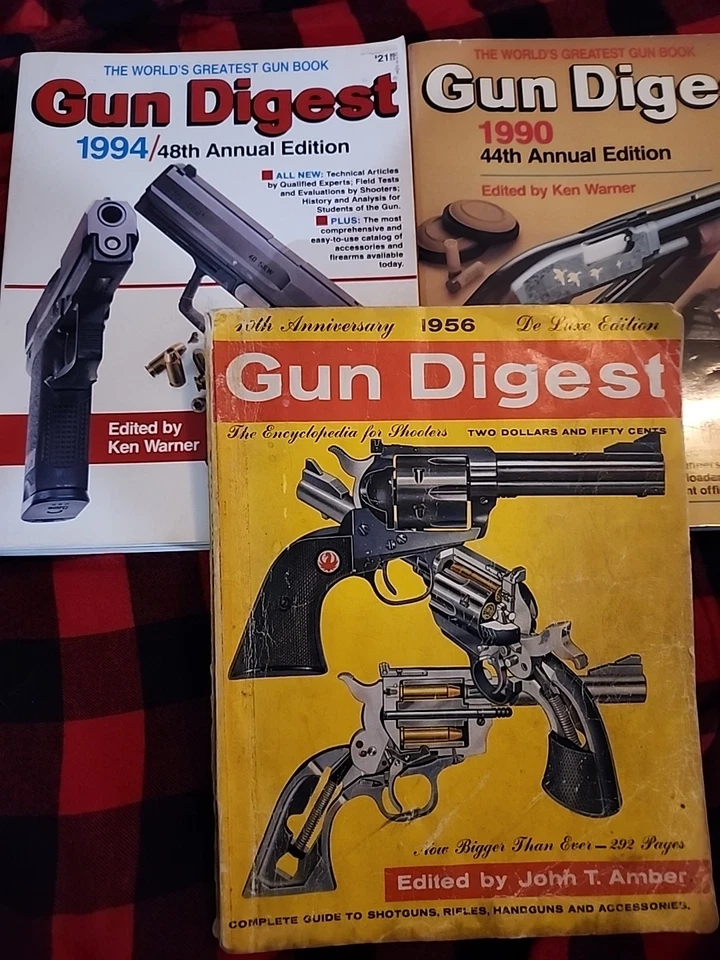 Vintage Lot of 3 The Gun Digest 1986, 1988, Gun Digest Hunting Annual 1986: B19 - Image 2 of 4