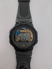 Rare Vintage Timex Start-split  747 T09 Men's Digital Wrist Watch Green Band