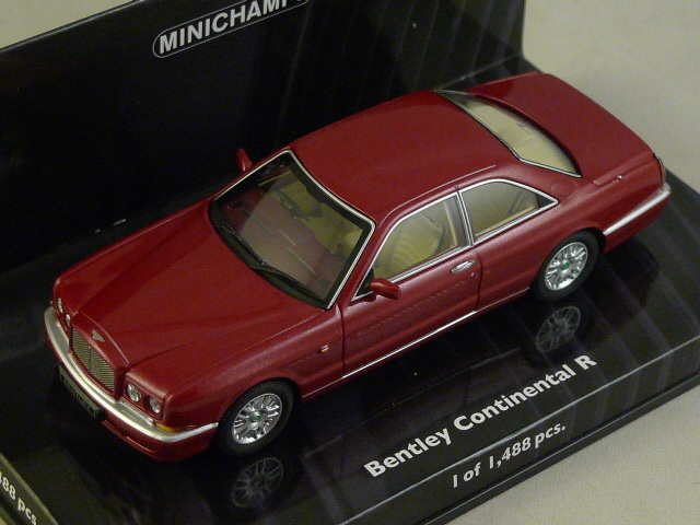 Bentley Continental R 1996 Minichamps 436139920 voiture de collection miniature 1/43