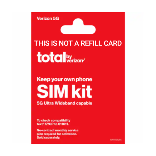 Total Wireless prépayé 40 $ base 5G sans fil talk, texte, données plan Hotspt 5 Go - 30 jours - Photo 3 sur 3