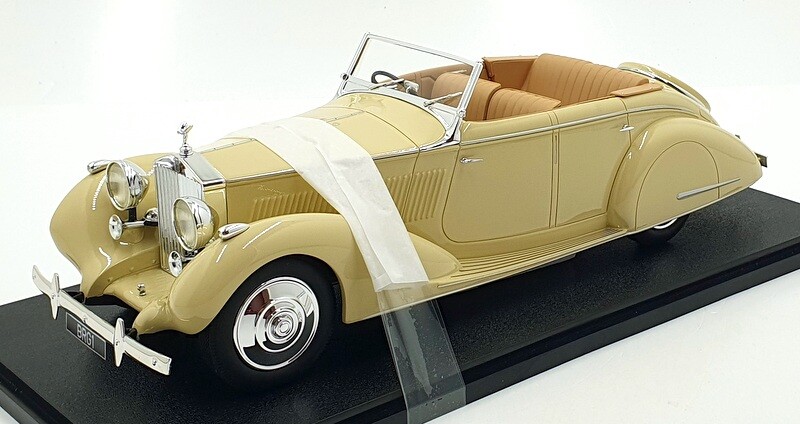 Miniature Voiture Cult Models CLTL060-2 - Rolls Royce 25-30 Gurney Nutting 1930s, Marron, échelle 1/18 (neuve)