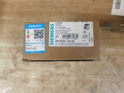 1PCS Siemens 3RT5035-1AC20 3RT50351AC20 Contactor AC24V -New Free Ship *UP