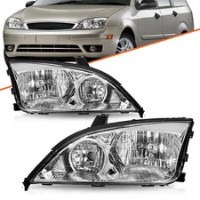For 2005 2006 2007 Ford Focus Halogen Factory Headlights Assembly 05-07