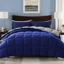 Lightweight Queen Comforter Set with 2 Pillow Sham - 3 Pieces Set - Quilted D...
