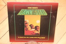 Dawn of Dead 1978 Laserdisc LD NTSC OBI  Horror