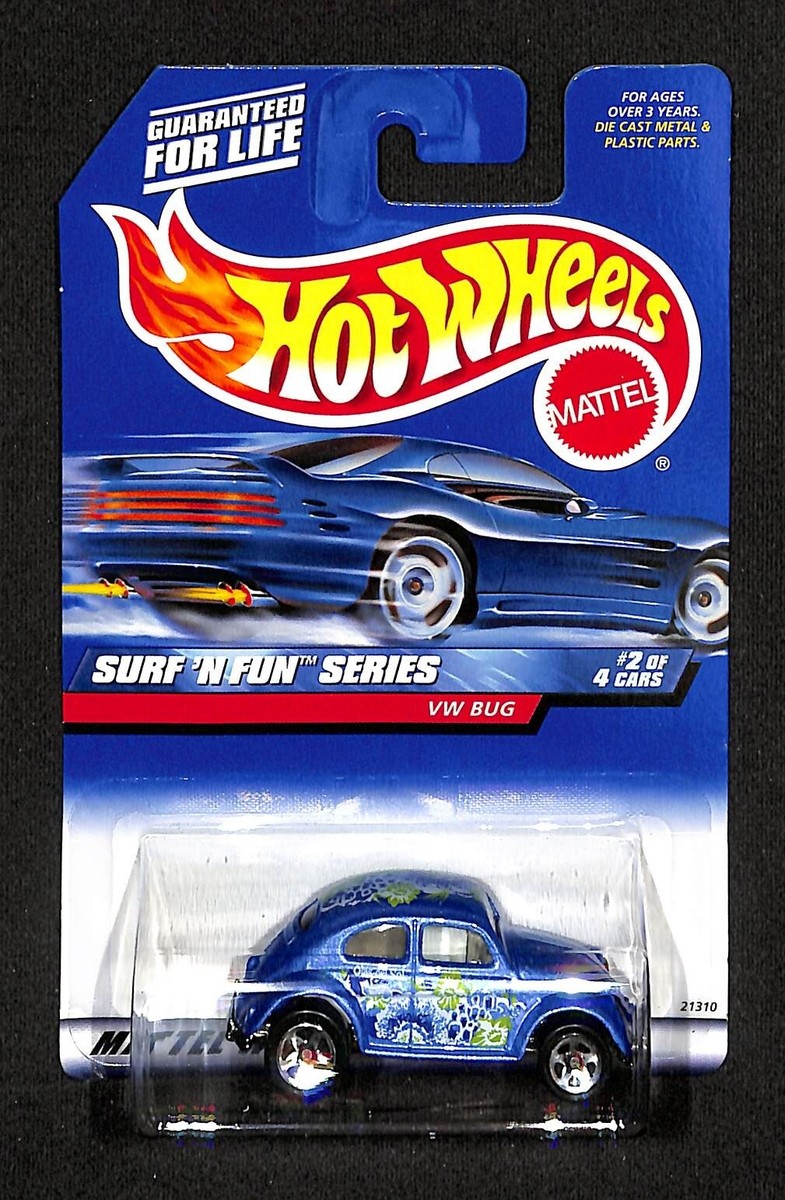 ホットウィール VOLKSWAGEN Volkswagen Beetle 激レア Hot Wheels 1998 VW BUG #962 Surf 'N Fun Series VW #2 of 4 | eBay