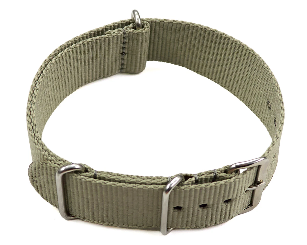 Bracelet De Montre NATO Coulissant En Nylon Multicolore – 18 Ou 20 Mm – Neuf
