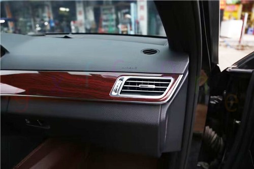 For Mercedes-Benz 2014-2015 E-Class Wood Grain Look Center Console Cover Trim - Picture 8 of 12