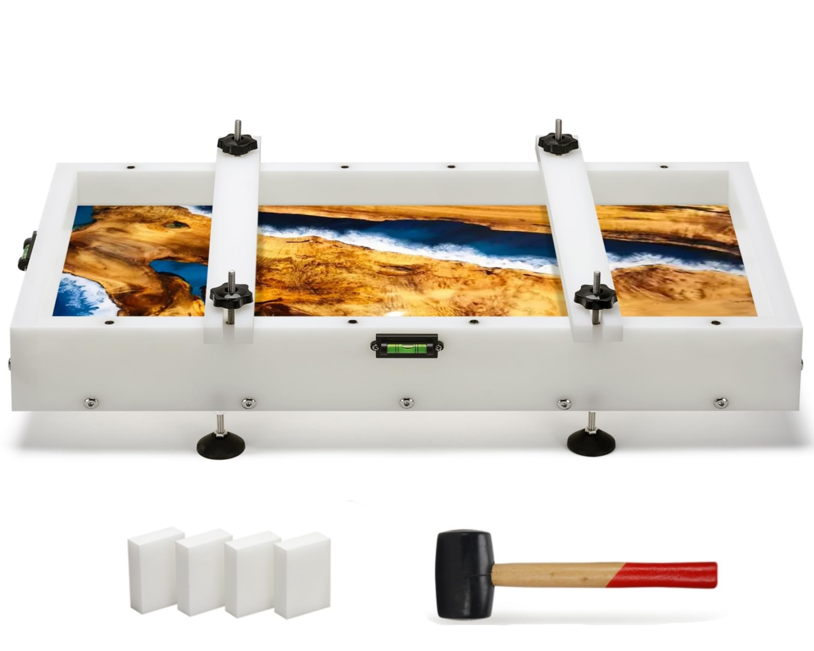 Large 24x12x3 Epoxy Resin Mold for DIY River Tables Art Cutting Boards