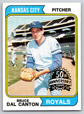 2023 Topps Heritage 1974 Buyback Originals Bruce Dal Canton #308