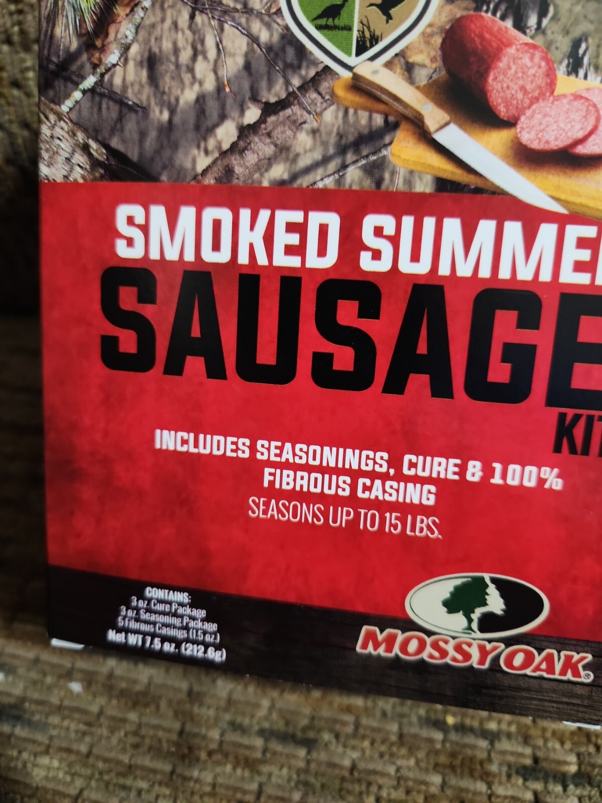 Mossy Oak Game Keeper Smoked Summer Sausage Seasoning Kit eBay