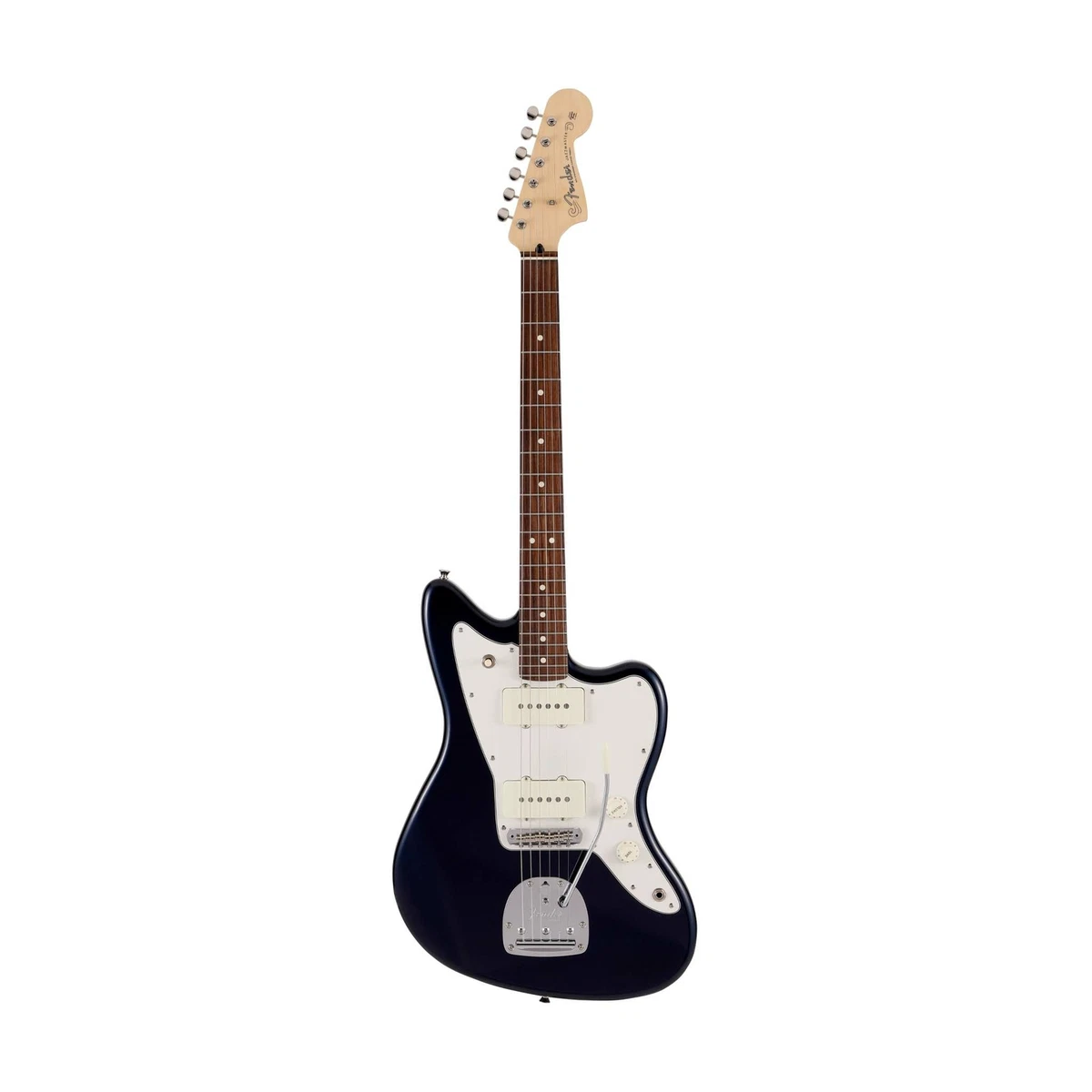 Fender Japan Hybrid II Ltd Ed Jazzmaster Electric Guitar RW FB Gun Metal Blue