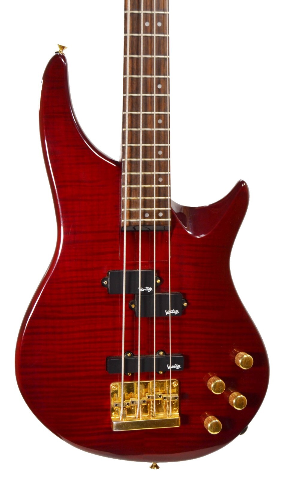 Vantage 730B 4 String Vintage Bass Guitar w/ HSC Used eBay