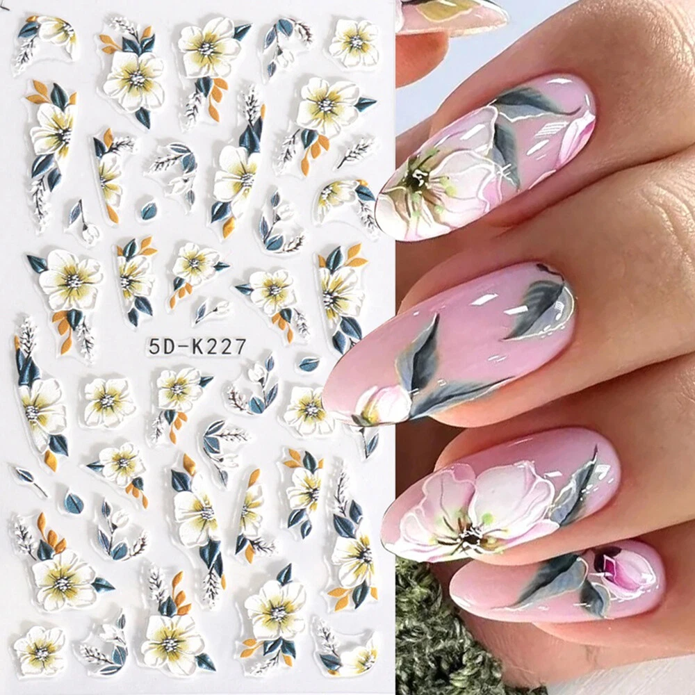 Easy Flower Nail Art Designs For Beginners | Best Flower Site