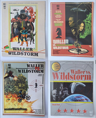 WALLER VS. WILDSTORM #1-4 | US-Comic (2023) DC Blacklabel Komplette Miniserie