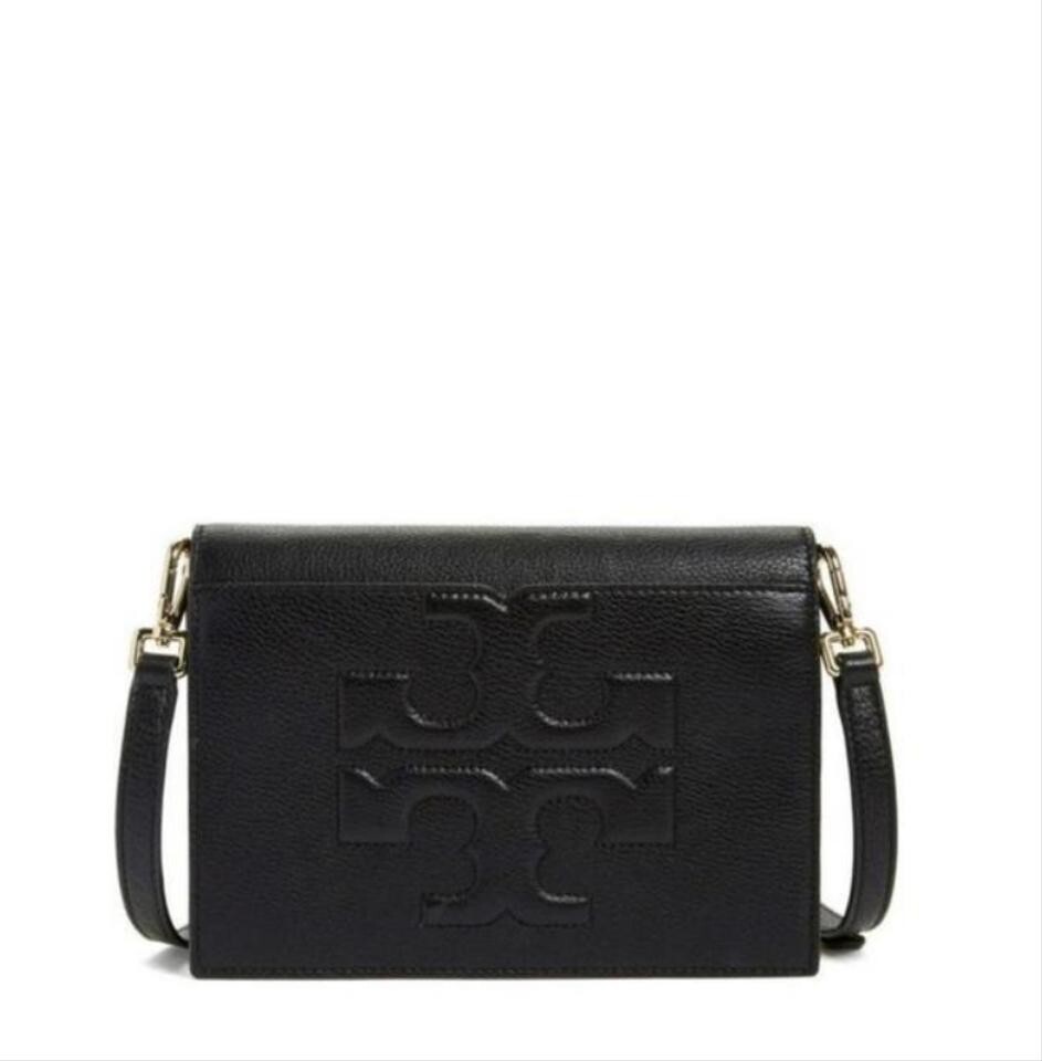 BLACK FRIDAY SALE New Tory Burch Bombe-t Combo Leather Crossbody Bag