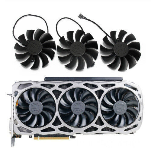 Cooling Fan For EVGA GTX1080Ti FTW3 GTX 1080 Ti Black ELITE PLA09215B12HH - Bild 1 von 13