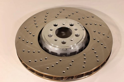 New genuine BMW M5 F90 front 395x36 rotors 34117991101 / 34117991102 ventilated - Bild 2 von 5