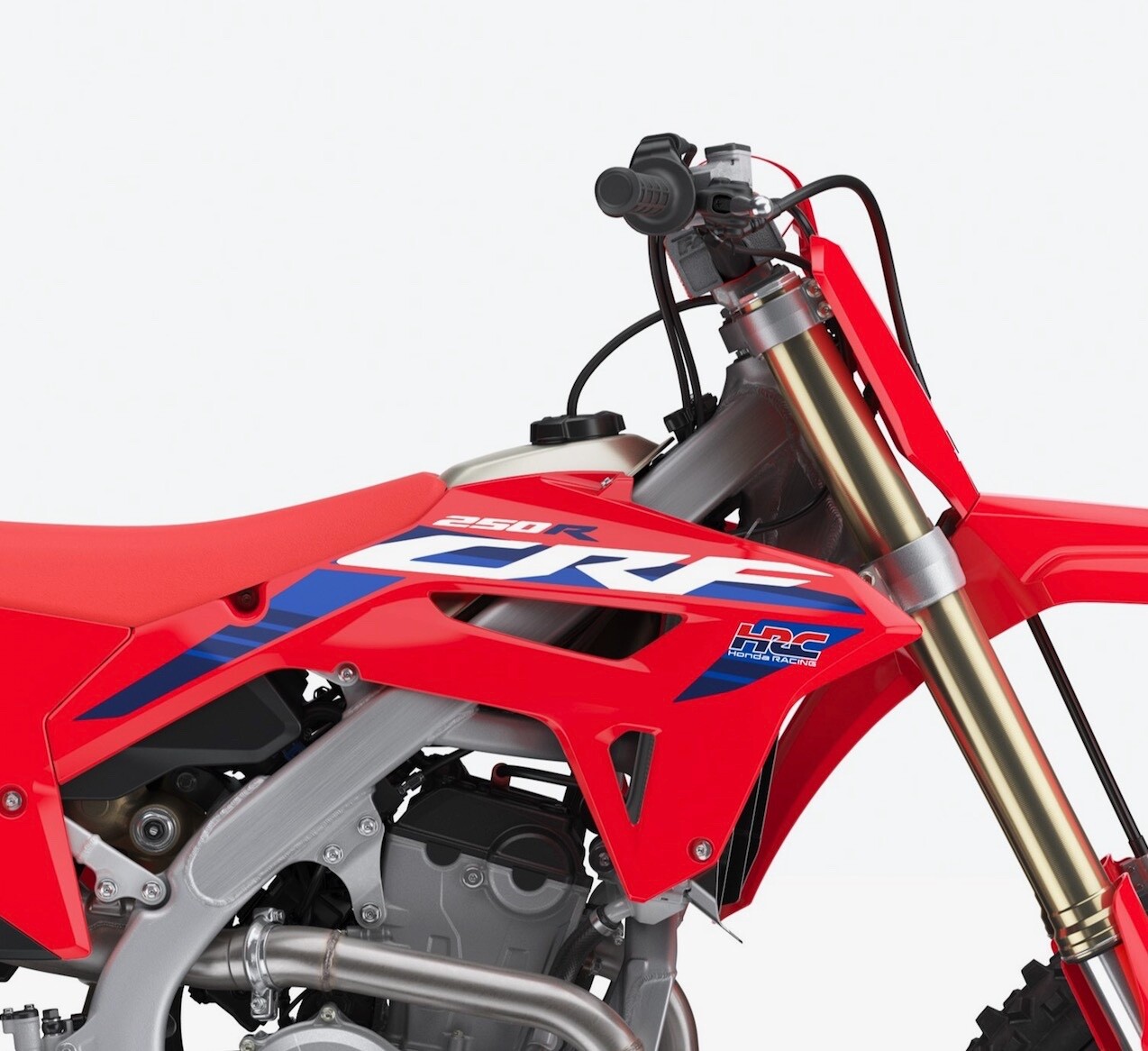 Kit déco CRF250 résistant aux rayures pour carénages Honda 2023-2024