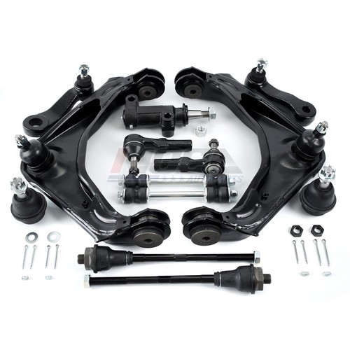13pc Front Upper Control Arm Tierod Ball Joint Idler 3-Grv Pitman Arm 8-Lug - 第 13/13 張圖片