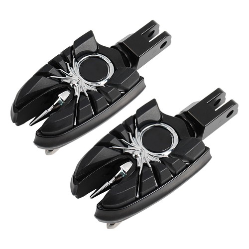 1 Pair Front Rider Footrests Wide Footpegs For Honda Gold Wing GL1800 2001-2024 - Picture 7 of 11