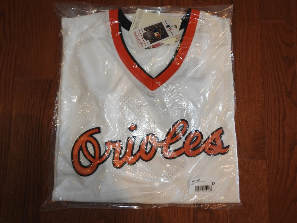 Mitchell & Ness Baltimore Orioles #8 Baseball Jersey New Mens Big & Tall $120 - Image 3 of 3