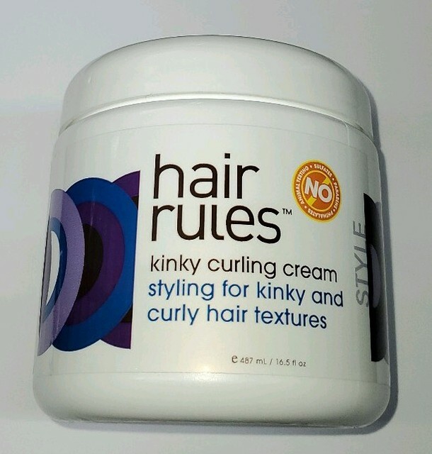Hair Rules Kinky Curling Cream 32oz For Sale Online Ebay