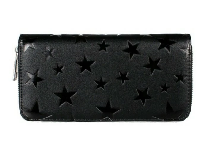 Cartera Wonder Woman negra con cremallera alrededor Foto 2 de 4