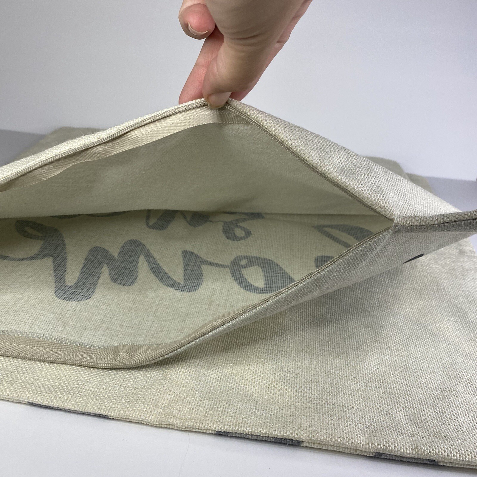 2 Cushion Cover Sofa Home Décor Pillow Case Home Sweet Home And Abstract 18x18