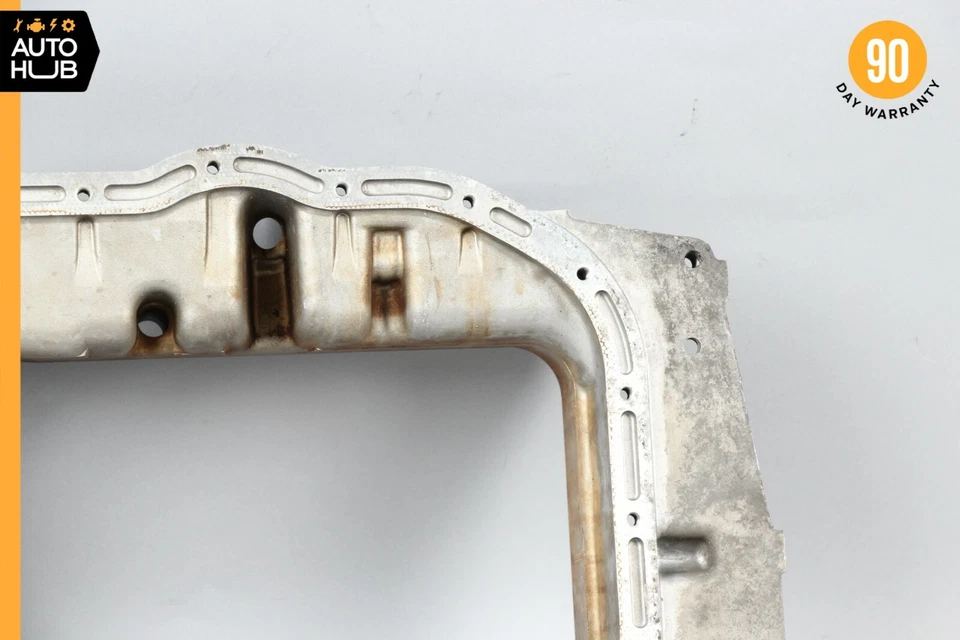 Panela de óleo superior 92-99 Mercedes W140 S500 CL500 E420 S420 seção 1190141602 fabricante de equipamento original - Imagem 3 de 4