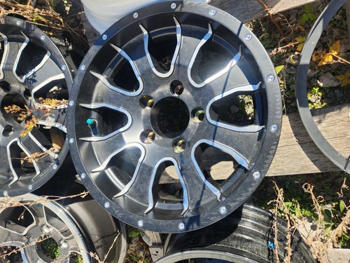 14" x 6" ALUMINUM TRAILER WHEEL 5-LUG ON 4.5 INCHES  - 