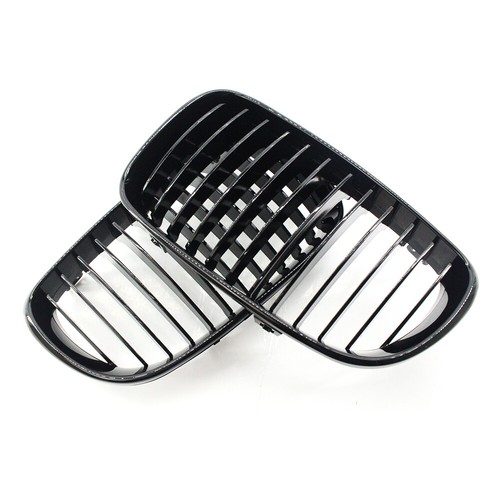 1 pair sports grille for E81 E82 E87 E88 LCI 2008-2011 matt black