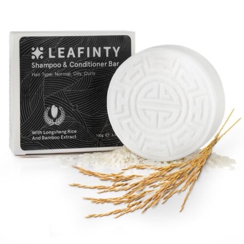 Rice Water Shampoo Bar - 2 in 1 Fermented Rice Water Solid Shampoo and Condit...