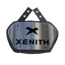 NEW Xenith Elite Football Back Plate - Chrome