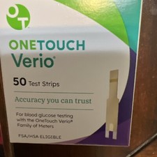 One Touch Verio 50 Test Strips