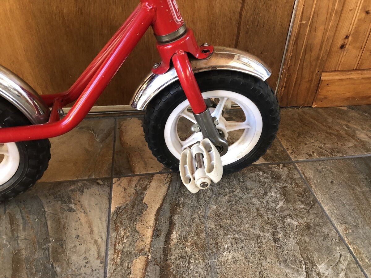 VINTAGE 1988 RADIO FLYER RED MINI BIKE BICYCLE ANNIVERSARY VINTAGE 1988 RADIO FLYER RED MINI BIKE BICYCLE ANNIVERSARY