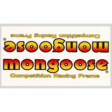 1984 Mongoose - Californian decal set - orange/yellow