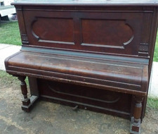 Steinway & Sons upright piano
