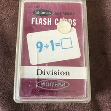 Whitman Flash Cards Division 4573 Complete Flat DN DP