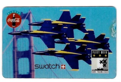 TK 362 USA Telefonkarte/Phonecard Coca Cola & Swatch Fleet Week US Navy