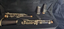 Noblet Paris France Wood Clarinet, Buffet Crampon Mouthpiece, Normandy Barrel