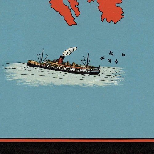Alaska USA TONGASS National Forest KARTE Reisedruck Juneau Ketchikan um 1940 - Bild 5 von 9
