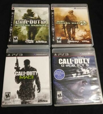 CALL OF DUTY Modern Warfare Ghosts PLAYSTATION