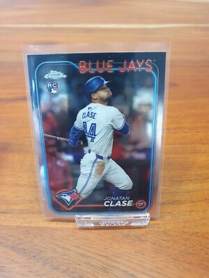 2024 Topps Chrome Update Series Jonatan Clase Blue Jays #USC147 Rookie-Karte